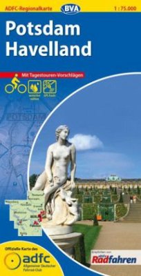 Cover ADFC Regionalkarte Potsdam, Havelland