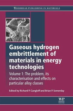 Cover Gaseous Hydrogen Embrittlement of Materials in Energy Technologies (eBook, ePUB)