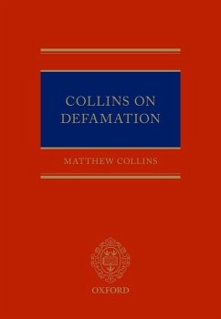 Collins on Defamation - Collins, Matthew