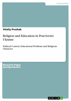 Religion and Education in Post-Soviet Ukraine (eBook, PDF)