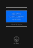 Private Foundations: Law and Practice