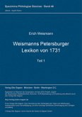 Weismanns Petersburger Lexikon von 1731