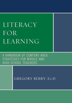 Cover Literacy for Learning (eBook, ePUB)