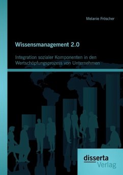 Wissensmanagement 2.0: Integration sozialer Komponenten in den Wertschöpfungsprozess von Unternehmen - Fröscher, Melanie