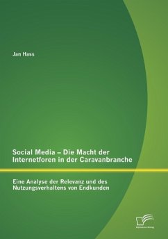 Social Media - Die Macht der Internetforen in der Caravanbranche: Eine Analyse der Relevanz und des Nutzungsverhaltens von Endkunden - Hass, Jan
