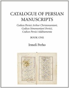Catalogue of Persian Manuscripts - Perho, Irmeli