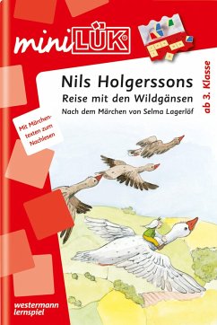 miniLÜK. Nils Holgerssons Reise mit den Wildgänsen - Reichert-Maja, Erika