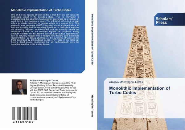 Monolithic Implementation of Turbo Codes Monolithic Implementation of Turbo Codes