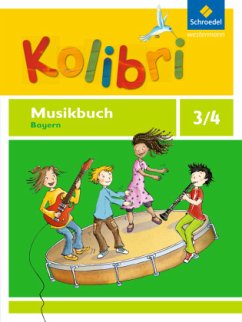 Kolibri: Das Musikbuch für Grundschulen Bayern - Ausgabe 2014 / Kolibri: Das Musikbuch für Grundschulen in Bayern (2014) - Ansohn, Meinhard;Biegholdt, Georg;Budde, Pit