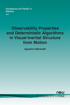Observability Properties and Deterministic Algorithms in Visual-Inertial Structure from Motion