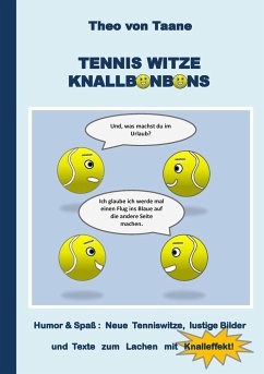 Tennis Witze Knallbonbons - Humor & Spaß: Neue Tenniswitze, lustige Bilder und Texte zum Lachen mit Knalleffekt - Taane, Theo von