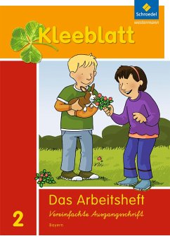 Kleeblatt. Das Sprachbuch 2. Arbeitsheft 1/2 + Beilage Wörterkasten. Bayern - Bork, Esther;Nager, Daniela;Pastor, Petra