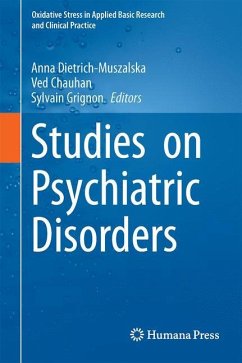 Studies on Psychiatric Disorders