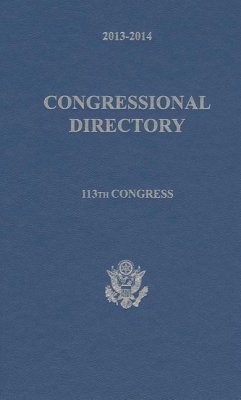 Official Congressional Directory, 113th Congress, Cloth - Us Congress