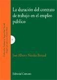 La duración del contrato de trabajo en el empleo público - Nicolás Bernad, José Alberto