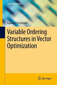 Variable Ordering Structures in Vector Optimization - Eichfelder, Gabriele