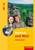 Heimat und Welt 7 / 8. Arbeitsheft. Thüringen