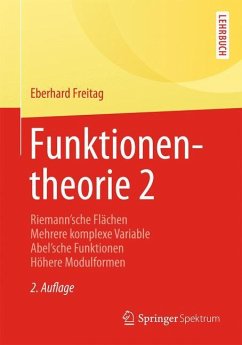 Funktionentheorie 2 - Freitag, Eberhard