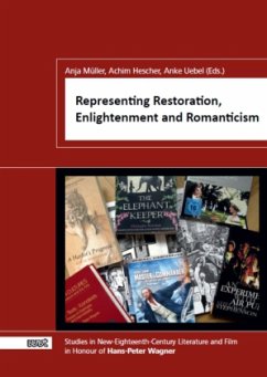 Cover Representing Restoration, Enlightenment and Romanticism