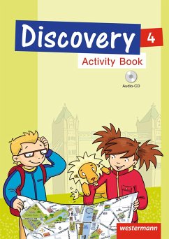 Discovery 3 - 4. Activity Book 4 mit CD - Behrendt, Melanie;Bergner, Grit;Jebautzke, Kirstin