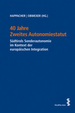 Cover 40 Jahre Zweites Autonomiestatut
