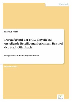 Der aufgrund der HGO-Novelle zu erstellende Beteiligungsbericht am Beispiel der Stadt Offenbach