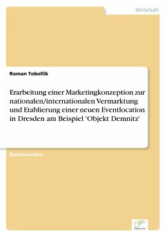Erarbeitung einer Marketingkonzeption zur nationalen/internationalen Vermarktung und Etablierung einer neuen Eventlocation in Dresden am Beispiel 'Objekt Demnitz'