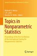 Topics in Nonparametric Statistics - Bild 1