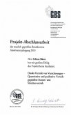 Projektarbeit Staatlich geprüfter Betriebswirt BWL (eBook, ePUB)