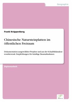 Chinesische Natursteinplatten im öffentlichen Freiraum