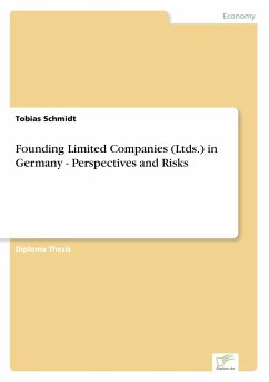Founding Limited Companies (Ltds.) in Germany - Perspectives and Risks - Schmidt, Tobias