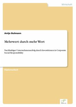 Mehrwert durch mehr Wert - Bulmann, Antje