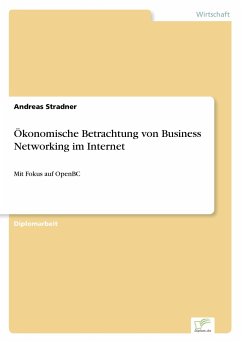 Ökonomische Betrachtung von Business Networking im Internet - Stradner, Andreas
