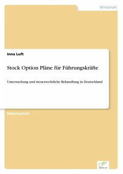 Stock Option Pläne für Führungskräfte - Luft, Inna