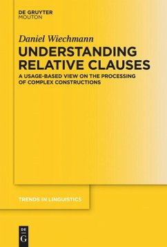 Understanding Relative Clauses - Wiechmann, Daniel