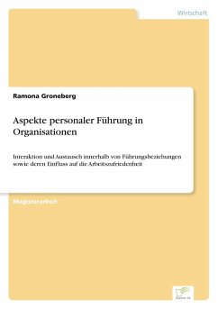 Cover Aspekte personaler Führung in Organisationen