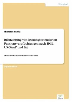 Bilanzierung von leistungsorientierten Pensionsverpflichtungen nach HGB, US-GAAP und IAS - Hurka, Thorsten