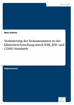 Veränderung der Dokumentation in der klinischen Forschung durch XML, EDC und CDISC-Standards