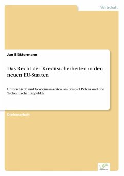 Das Recht der Kreditsicherheiten in den neuen EU-Staaten - Blättermann, Jan