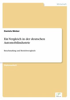 Cover Ein Vergleich in der deutschen Automobilindustrie