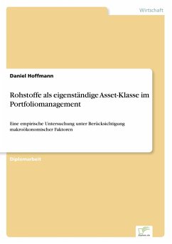 Rohstoffe als eigenständige Asset-Klasse im Portfoliomanagement - Hoffmann, Daniel