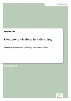 Contententwicklung im e-Learning - Ott, Tobias