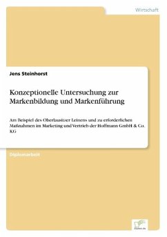 Konzeptionelle Untersuchung zur Markenbildung und Markenführung - Steinhorst, Jens