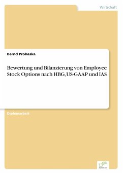 Bewertung und Bilanzierung von Employee Stock Options nach HBG, US-GAAP und IAS - Prohaska, Bernd