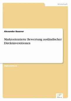 Marktorientierte Bewertung ausländischer Direktinvestitionen