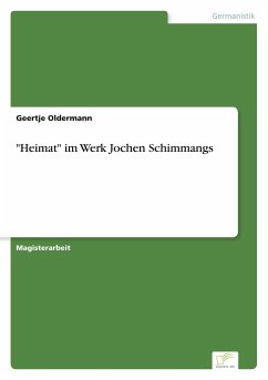 "Heimat" im Werk Jochen Schimmangs