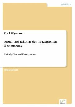 Moral und Ethik in der neuzeitlichen Besteuerung