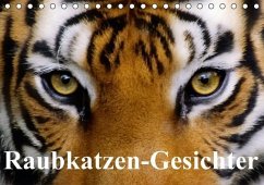 Raubkatzen-Gesichter (Tischkalender immerwährend DIN A5 quer) - Stanzer, Elisabeth