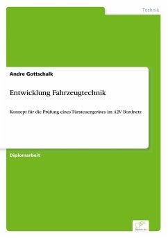 Entwicklung Fahrzeugtechnik