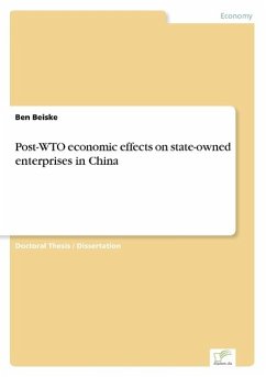 Post-WTO economic effects on state-owned enterprises in China